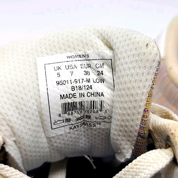 K-Swiss Pro2 Lace Up Sneakers Size 5 Rainbow - Picture 4 of 10